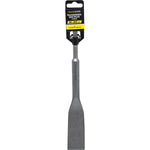 Talhadeira SDS Curva CRV Tradestar para martelete, 16x265x40mm, ideal para demolição de concreto e alvenaria. Ferramenta de aço CRV resistente, com encaixe SDS Plus e ponta curva para trabalhos em áreas de difícil acesso.