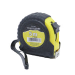 Kit com 10 Trenas Profissionais Emborrachadas 5m x 18mm Tradestar - Ferramenta de medição ideal para construção, marcenaria e uso profissional. Fita de aço reforçada, corpo emborrachado, graduação dupla (cm e polegadas) e presilha para cinto. Garanta precisão e durabilidade para suas medições.
