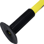 Ponteiro Redondo Aço 10"x18MM Tradestar com empunhadura emborrachada para construção civil e reformas. Ferramenta de aço carbono resistente para retirar excessos de concreto e cortes em alvenaria. Ideal para profissionais e reparos.