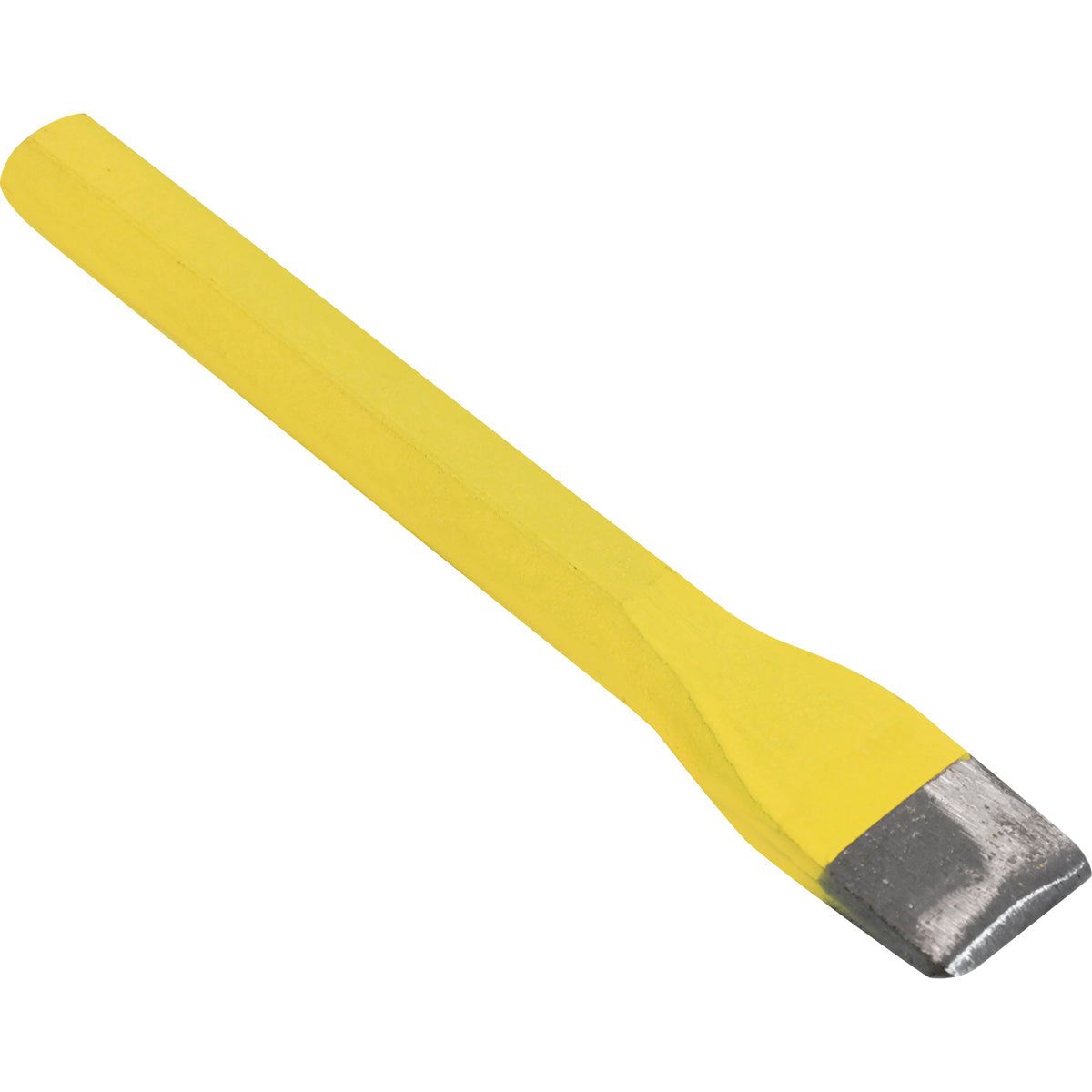 Talhadeira Sextavada Manual em Aço 8"x 19MM Tradestar - Ferramenta amarela para construção civil, ideal para abrir dutos, fazer furos, cortar tijolos e demolir. Fabricada em aço carbono resistente e durável.