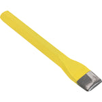Talhadeira Sextavada Manual em Aço 8"x 19MM Tradestar - Ferramenta amarela para construção civil, ideal para abrir dutos, fazer furos, cortar tijolos e demolir. Fabricada em aço carbono resistente e durável.