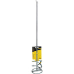 Misturador de argamassa, gesso, tinta 60cm com encaixe SDS Plus Tradestar. Batedor de aço para furadeira, ideal para misturas de até 15kg. Ferramenta para construção e reforma.