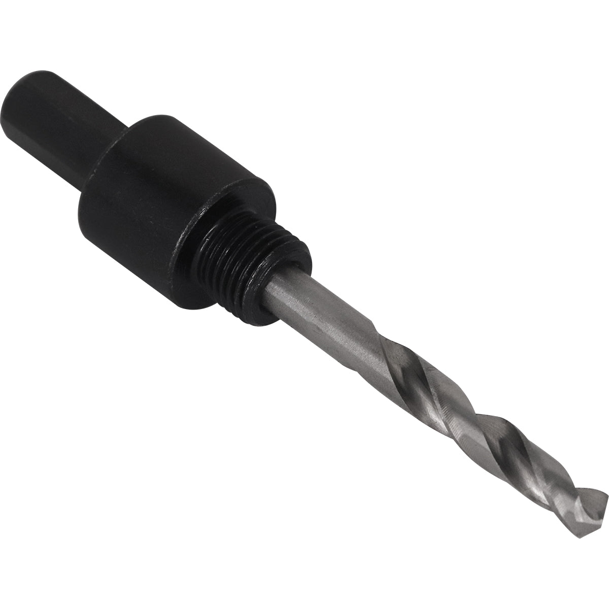 Suporte Adaptador Serra Copo Tradestar com Broca Piloto 3/8 - Ideal para cortes precisos em madeira, metal e plástico. Compatível com serras copo de 13 a 30mm. Ferramenta essencial para marcenaria e construção civil.