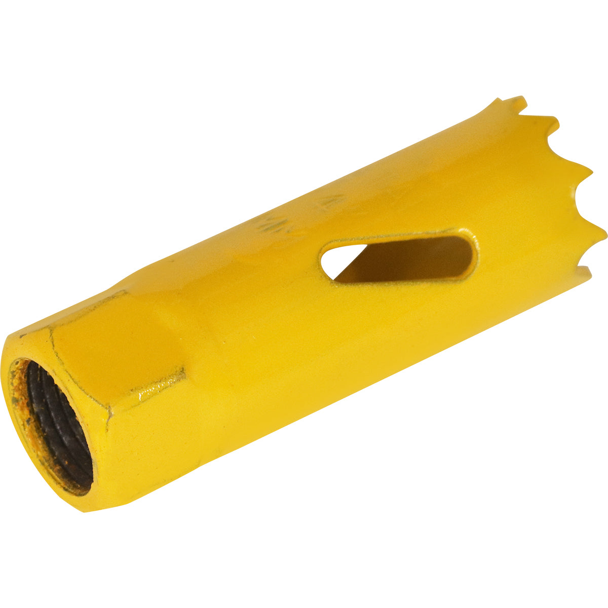 Serra Copo Bimetal Broca 19mm Corte Metal Geral Tradestar - Serra copo amarela para corte preciso em metais, ideal para chapas e tubos. Ferramenta bimetálica resistente e durável para uso em marcenaria, construção e indústria.