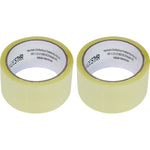 Fita adesiva transparente Tradestar 48mm x 40m com 4 rolos, ideal para embalagens e uso geral. Fita de alta aderência e durabilidade, feita de filme BOPP e adesivo acrílico. Perfeita para selar caixas e pacotes.