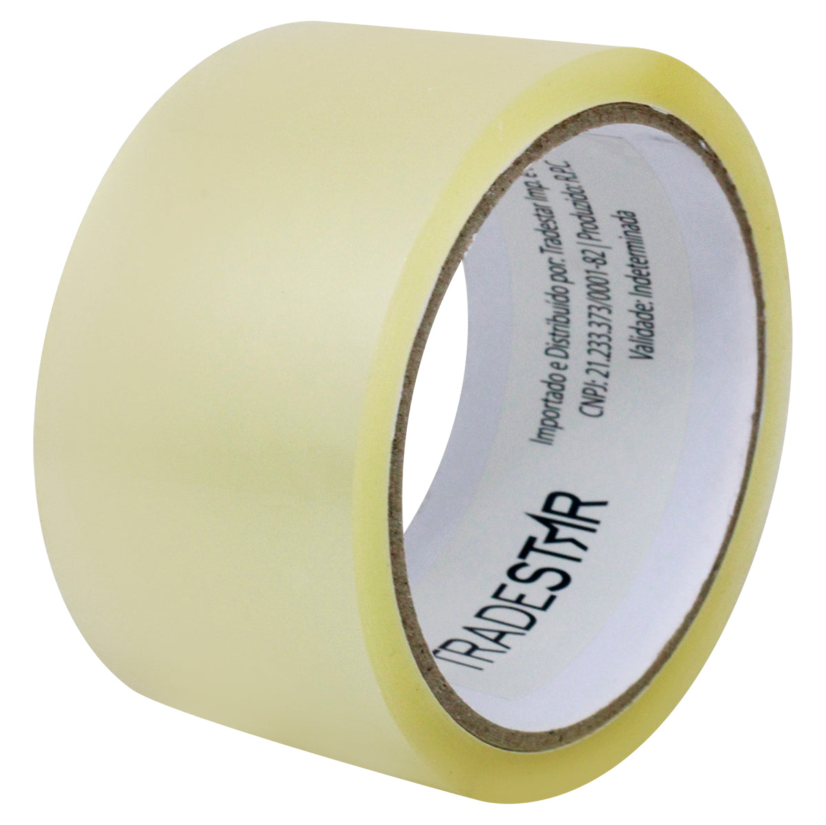 Fita adesiva transparente Tradestar 48mm x 40m com 4 rolos, ideal para embalagens e uso geral. Fita de alta aderência e durabilidade, feita de filme BOPP e adesivo acrílico. Perfeita para selar caixas e pacotes. Envio imediato, produto original com garantia.
