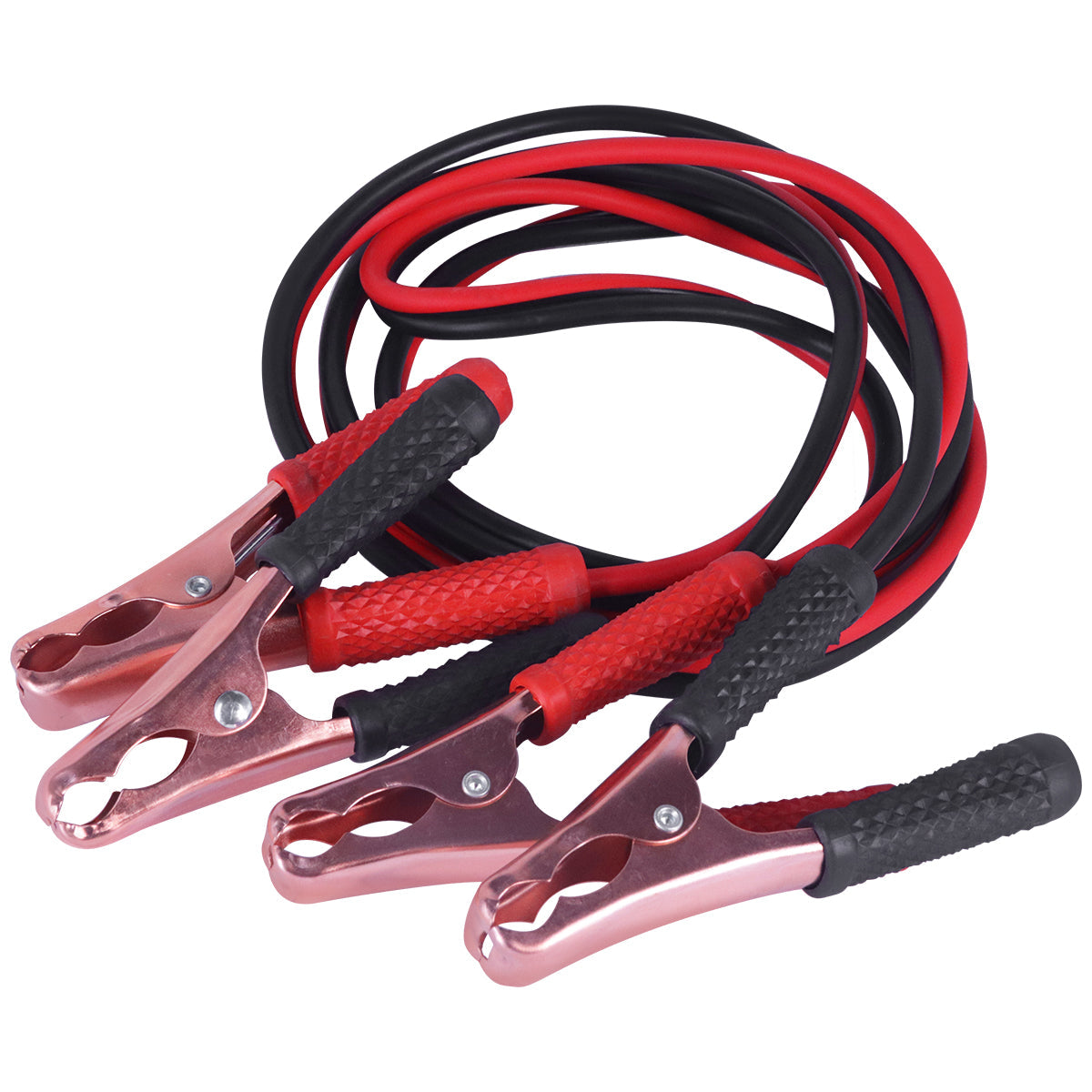 Cabo Chupeta Bateria 200A 2,5 Metros Reforçado 12V 24V com Garras tipo jacaré - Cabo de transferência de energia para recarga de baterias automotivas, ideal para oficinas e eletricistas.