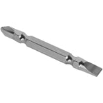 Bits Ponteira Dupla Parafus 65mm PH2 Philips Fenda Pro - Ideal para parafusadeiras, aço S2, ponta imantada, alta durabilidade, para uso profissional e doméstico.