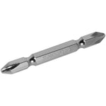 Bits Ponteira Dupla Parafusadeira 65mm Ph2 Philips Imantada Pro Tradestar - Ideal para parafusadeiras, fabricado em aço S2, pontas duplas, para trabalhos de precisão e durabilidade.