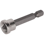 Jogo de Bits 1/4" Phillips PH2 com Limitador 50mm para Drywall - 2 unidades. Ponta para parafusadeira com encaixe sextavado, ideal para instalação precisa em drywall, evitando danos às placas e garantindo acabamento profissional.