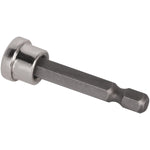 Jogo de Bits 1/4" Phillips PH2 com Limitador 50mm para Drywall - 2 unidades. Ponta para parafusadeira Tradestar, ideal para fixação precisa em drywall, aço S2, encaixe sextavado de 1/4". Garante controle da profundidade e acabamento perfeito.