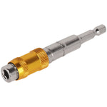 Adaptador Angular 90º 1/4 Ponta Magnética Para Parafusadeira Tradestar - Acessório para parafusar em ângulos difíceis e espaços apertados, com conexão sextavada e ponta magnética, ideal para profissionais.
