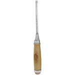 Kit 5 Formão para Madeira Corte Entalhe 1/4 Pol Tradestar - Formão com lâmina de aço para cortes precisos em madeira, cabo ergonômico de madeira, ideal para marcenaria, entalhes e projetos DIY.