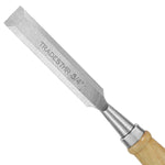 Kit 5 Formão Madeira Corte Entalhe 3/4 Pol 19MM Tradestar - Formão de aço para entalhe e marcenaria, com cabo ergonômico e lâmina de 3/4 polegada, ideal para cortes precisos em madeira. Ferramenta Tradestar para artesãos e marceneiros.