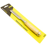 Kit 5 Formão Madeira Corte Entalhe 3/4 Pol 19MM Tradestar - Formão profissional para entalhe e marcenaria, com lâmina de aço resistente e cabo ergonômico para cortes precisos em madeira. Ideal para artesãos e projetos DIY.