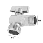 10 Registros Torneira para Máquina de Lavar Roupa e Louças Slim Tradestar - Registro de água compacto e resistente, ideal para instalação em lavanderias e cozinhas. Inclui detalhes sobre design slim, material de alta qualidade, conexão segura e operação simplificada. Dimensões: 1/2 e 3/4.