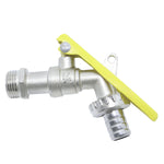 Torneira para Jardim Esfera 1/2¨ Porta Cadeado Tradestar - Kit com 10 unidades, ideal para segurança e controle de fluxo de água em áreas externas. Possui design moderno, fácil instalação e mecanismo de esfera para vedação perfeita. Perfeita para jardins, quintais e estabelecimentos comerciais.