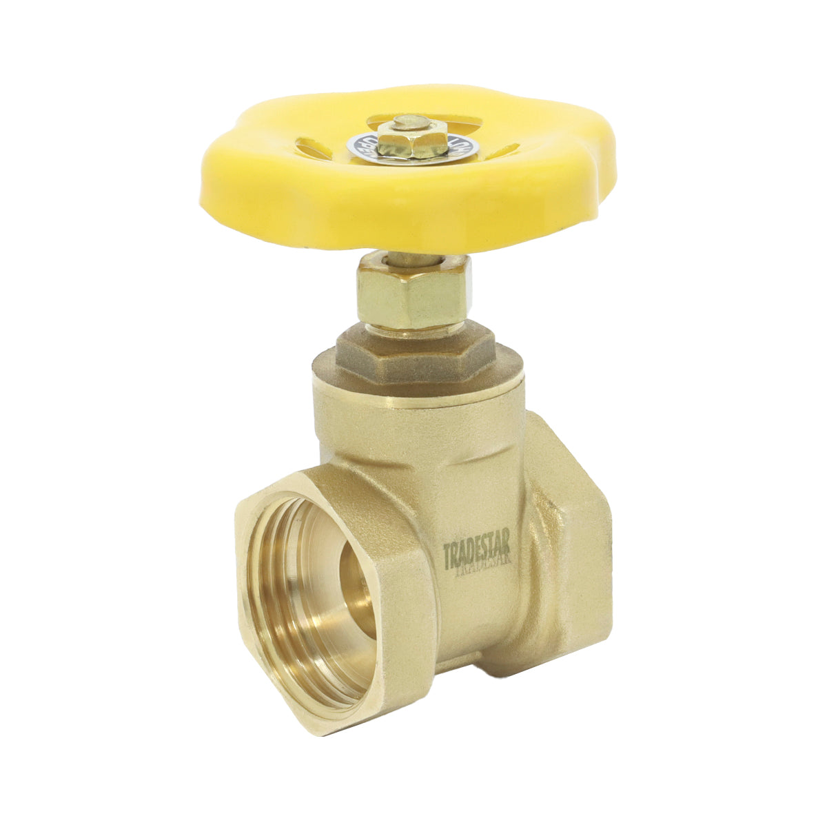 Kit 10 Válvulas Registro de Gaveta 1 Polegada Bruto Tradestar - Válvula de gaveta de alta durabilidade para controle preciso de fluxo em sistemas hidráulicos, ideal para aplicações industriais e encanamento.