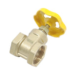 Kit 10 Válvula Registro de Gaveta 1 Polegada Bruto Tradestar - Válvula de controle de fluxo para sistemas hidráulicos, resistente e durável, ideal para aplicações industriais e encanamento. Possui acabamento bruto e instalação simplificada.