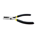 Kit 10 Alicate Universal Mini Emborrachado 4,5 Pro C/ Mola - Alicates universais mini com cabos emborrachados para maior conforto e precisão em trabalhos manuais e profissionais. Ideal para cortar, dobrar e torcer fios e cabos.