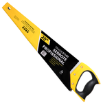 Kit 2 Serrote para Madeira Tradestar 18 e 20 polegadas com cabo emborrachado. Lâmina em aço manganês, tripla afiação, cortes rápidos. Ferramenta profissional para marcenaria e construção.