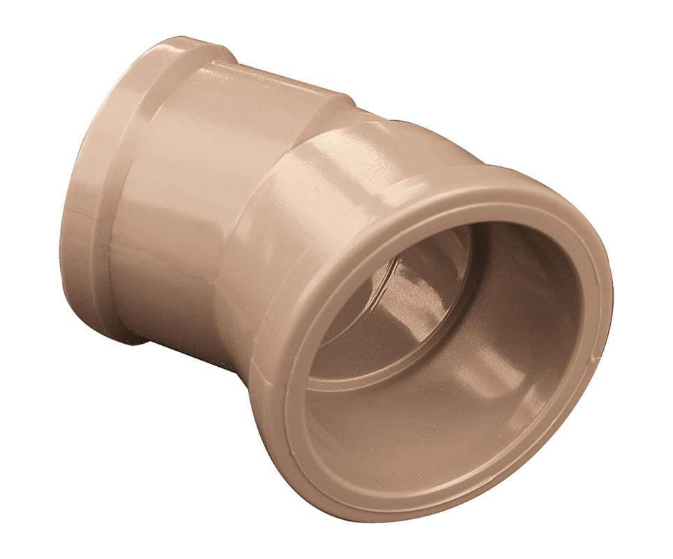 Kit com 10 Joelhos 45º Soldável 50mm Akato para instalações hidráulicas, peça em PVC resistente e durável, ideal para mudanças de direção em tubulações. Envio imediato e garantia.