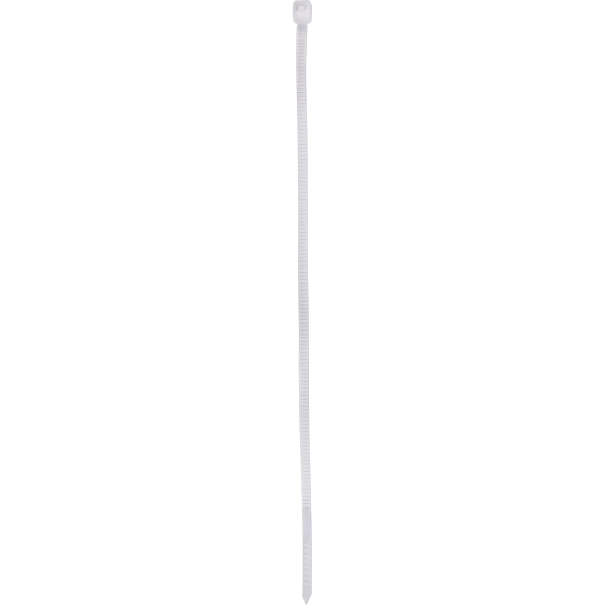 Abraçadeira de Nylon Enforca Gato 2,5x150mm Branca Tradestar - Pacote com 500 unidades, ideal para organizar e fixar cabos e fios em eletrônica, construção civil, jardinagem e automotivo. Durável, versátil e fácil de usar.