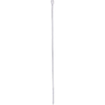 Abraçadeira de Nylon Enforca Gato 2,5x150mm Branca Tradestar - Pacote com 500 unidades, ideal para organizar e fixar cabos e fios em eletrônica, construção civil, jardinagem e automotivo. Durável, versátil e fácil de usar.