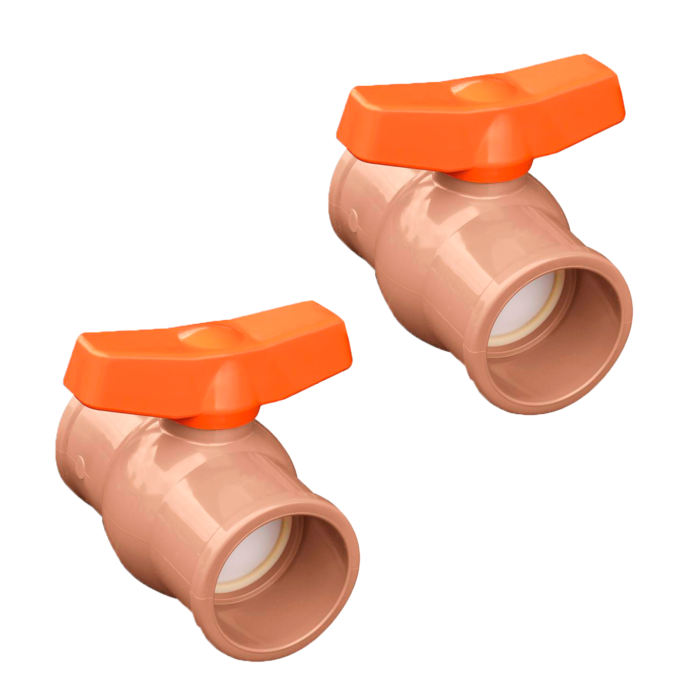 Kit com 2 Registro de Esfera Soldável 40mm Akato - Ideal para instalações hidráulicas de água fria. Feito em PVC resistente, com conexão soldável e garantia de 90 dias. Controle o fluxo de água com segurança e durabilidade.