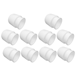 Kit com 10 Buchas de Redução SN DN50x40mm para Esgoto - Conexão eficiente para tubos de esgoto de diferentes diâmetros. Buchas brancas de PVC, ideais para instalações hidráulicas residenciais e comerciais. Produto original, novo, com garantia e envio imediato.
