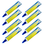 Kit com 8 bisnagas de cola adesivo plástico para PVC Akato 17g, ideal para tubos e conexões de água fria. Adesivo de alta performance, fácil de aplicar e com garantia de qualidade.