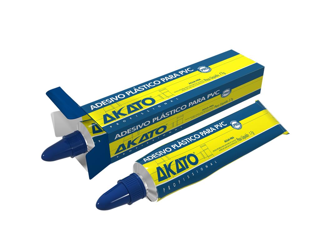 Kit com 8 bisnagas de cola adesivo plástico para PVC Akato 17g. Ideal para colagem de tubos e conexões de PVC, proporcionando alta resistência e durabilidade. Adesivo de fácil aplicação, perfeito para projetos domésticos e profissionais. Produto original, com garantia e envio imediato.