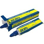 Kit com 8 bisnagas de cola adesivo plástico para PVC Akato 17g. Ideal para colagem de tubos e conexões de PVC, proporcionando alta resistência e durabilidade. Adesivo de fácil aplicação, perfeito para projetos domésticos e profissionais. Produto original, com garantia e envio imediato.