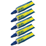 Kit com 5 bisnagas de cola adesivo plástico para PVC Akato 75g, ideal para colagem de tubos e conexões em projetos de construção e reparos. Adesivo de alta resistência, fácil aplicação e secagem rápida. Produto original, com garantia e envio imediato.