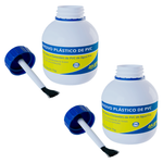 Kit c/ 2 Cola Adesivo Plástico PVC Akato 75g com pincel para tubos e conexões de água fria. Ideal para projetos de PVC, oferece aplicação precisa e forte aderência. Produto original, com garantia e envio imediato.