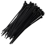 Abraçadeira de Nylon Enforca Gato 3,6x150mm Preta Tradestar com 500 unidades - Ideal para organizar e fixar cabos e fios em eletrônica, construção civil e automotivo. Durável, versátil e fácil de usar.