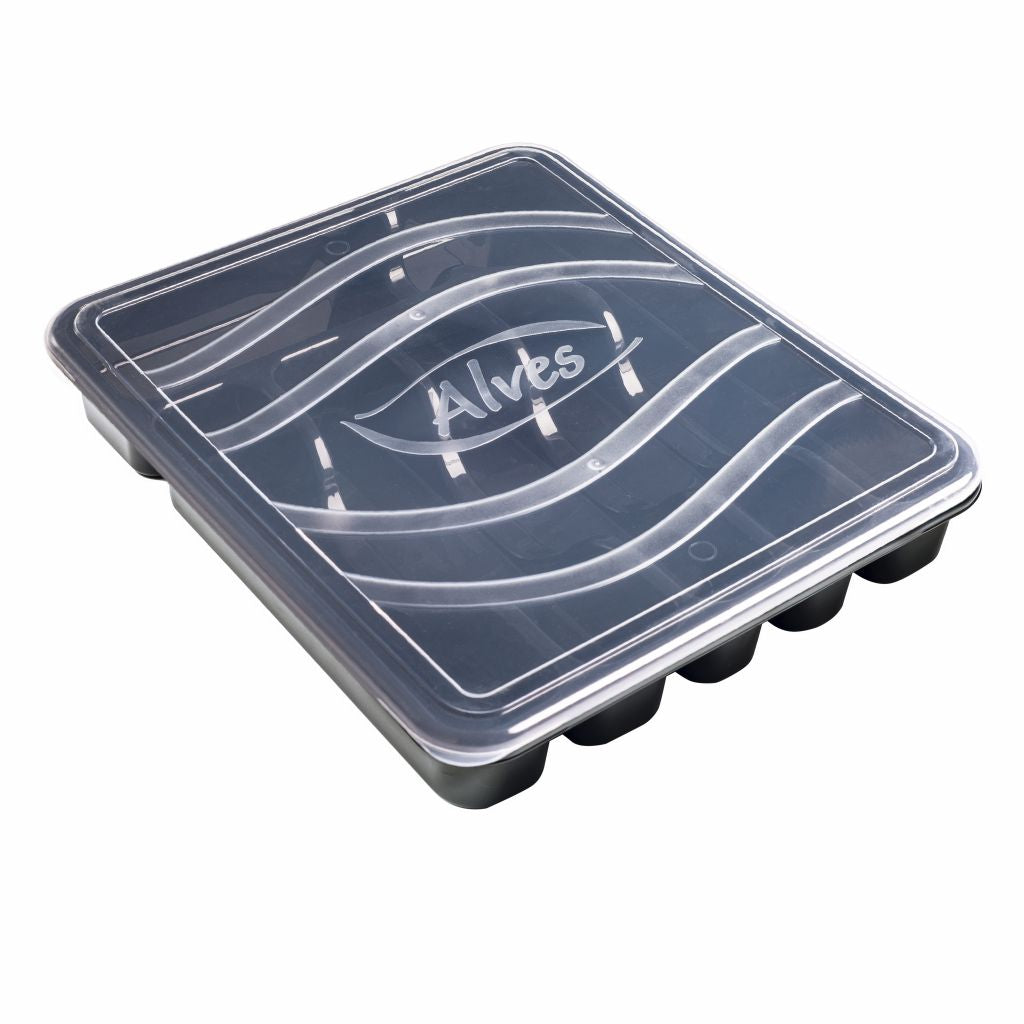Porta Talheres Organizador com Tampa 35x30x5cm 6 Divisórias - Mantenha seus talheres organizados na cozinha com este organizador de plástico resistente. Ideal para gavetas, possui 6 compartimentos e tampa para proteção. Dimensões: 35cm x 30cm x 5cm. Utensílios não acompanham o produto.