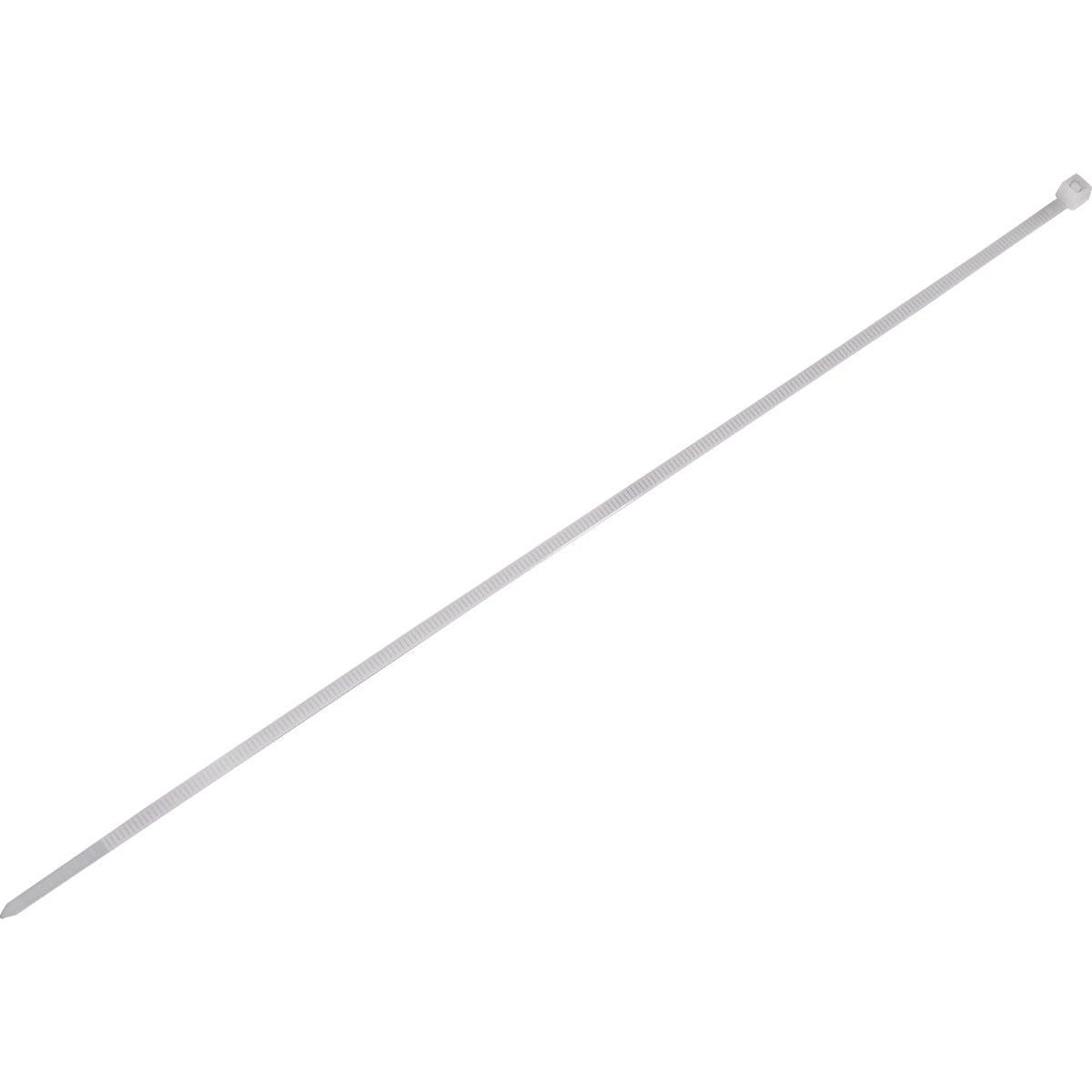 Abraçadeira de Nylon Enforca Gato 3,6x300mm Branca Tradestar com 500 unidades - Ideal para organizar e fixar cabos e fios em eletrônica, construção, jardinagem e automotivo. Durável, versátil e fácil de usar.
