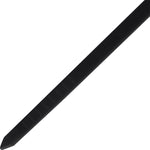 Abraçadeira de nylon preta Tradestar 3,6x300mm, ideal para organizar cabos e fios. Pacote com 500 unidades, resistente e versátil para eletrônica, construção e jardinagem.