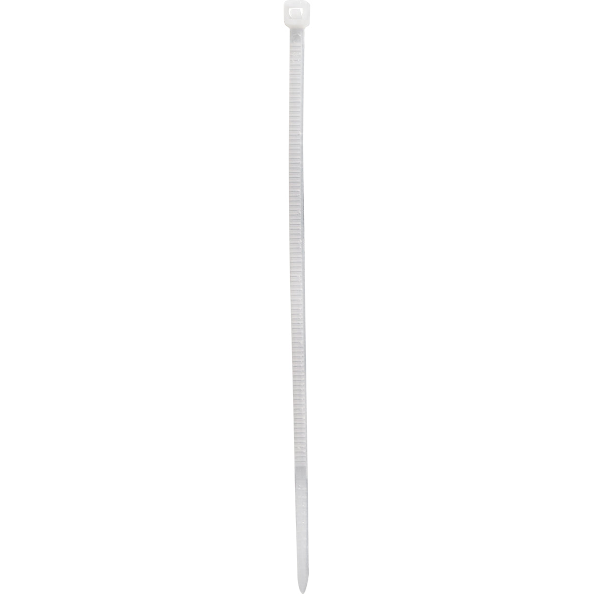 Abraçadeira de Nylon Enforca Gato 2,5x100mm Branca Tradestar - Pacote com 1000 unidades. Ideal para organizar e fixar cabos, fios e outros itens em eletrônica, construção civil, jardinagem e automotivo. Durável, versátil e fácil de usar.