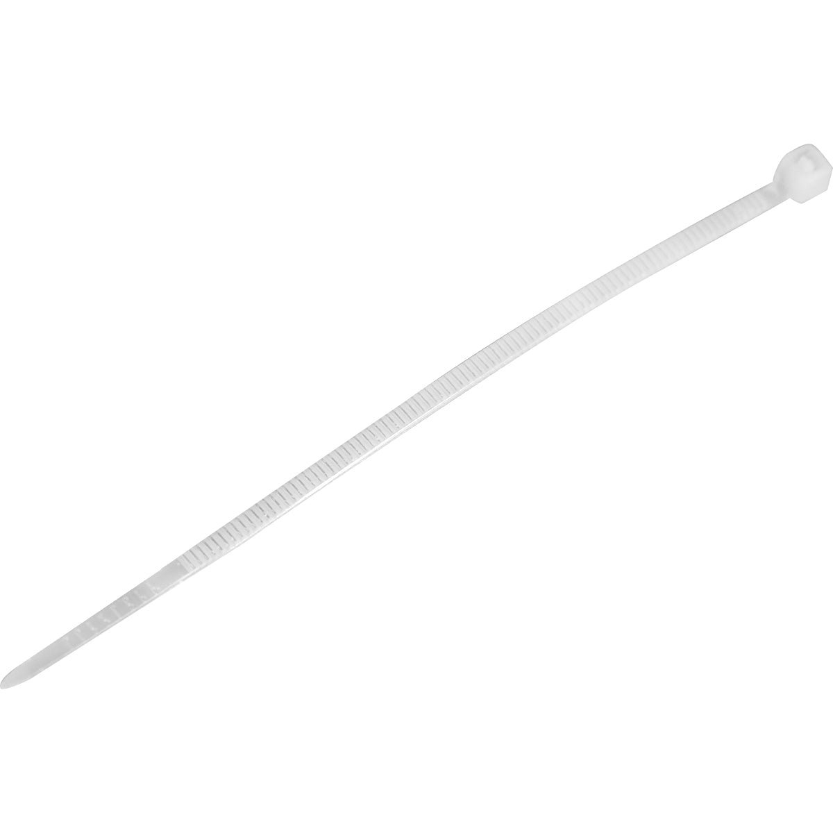 Abraçadeira de Nylon Enforca Gato 2,5x100mm Branca Tradestar - Pacote com 1000 unidades. Ideal para organizar e fixar cabos, fios e outros itens em eletrônica, construção civil, jardinagem e automotivo. Durável, versátil e fácil de usar.