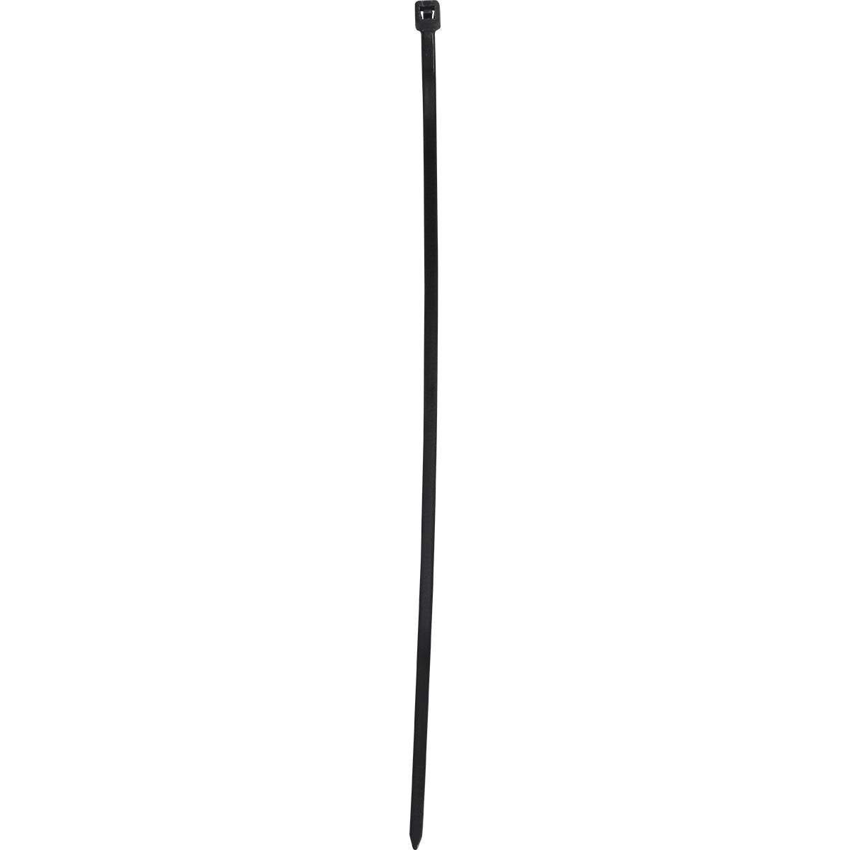 Abraçadeira de nylon preta Tradestar 2,5x150mm - Pacote com 1000 unidades. Ideal para organizar e fixar cabos, fios e outros itens em projetos de eletrônica, construção civil, jardinagem e automotivo. Durável, versátil e fácil de usar.