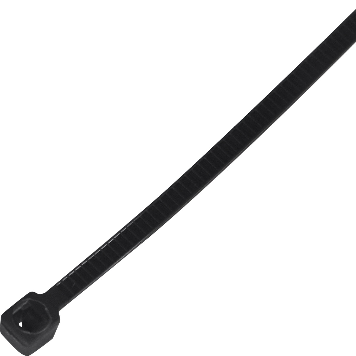 Abraçadeira de nylon preta Tradestar 2,5x150mm - Pacote com 1000 unidades, ideal para organizar e fixar cabos e fios em eletrônica, construção civil e automotivo.
