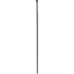 Abraçadeira de nylon preta Tradestar 3,6x250mm - Pacote com 1000 unidades. Ideal para organizar e fixar cabos, fios e outros itens em eletrônica, construção civil, jardinagem e automotivo. Durável, versátil e fácil de usar.