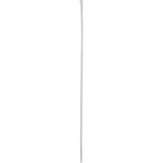 Abraçadeira de nylon enforca gato branca Tradestar 3,6x300mm, pacote com 1000 unidades, ideal para organizar cabos e fios em eletrônica, construção civil e automotivo. Durável, versátil e fácil de usar.