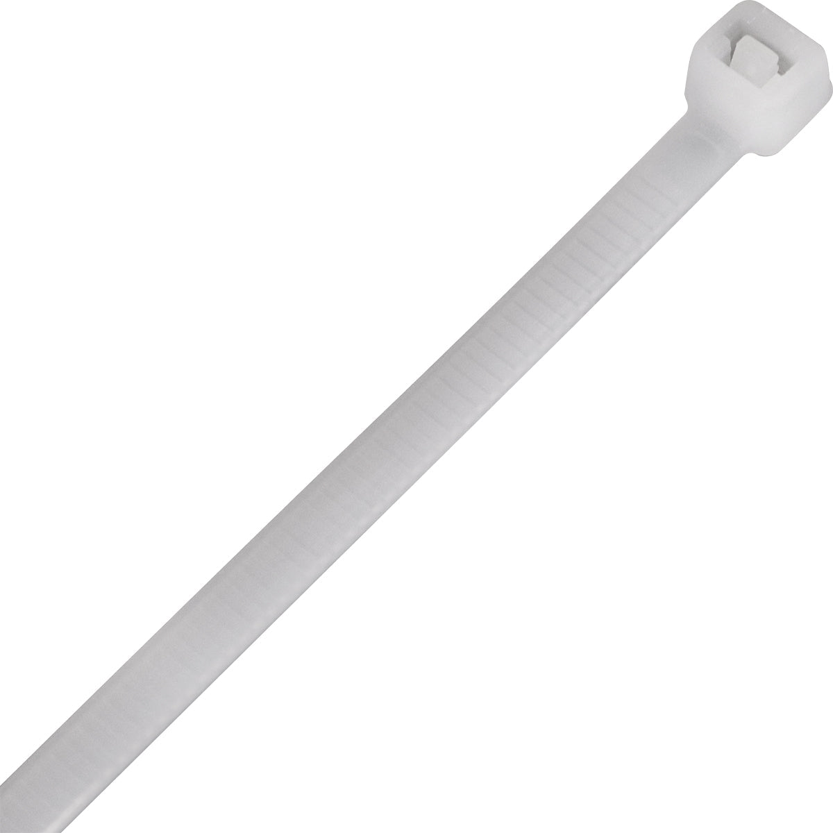 Abraçadeira de nylon branca Tradestar 4,8x300mm, pacote com 1000 unidades. Ideal para organizar e fixar cabos e fios em eletrônica, construção civil e outras aplicações. Durável, versátil e fácil de usar.