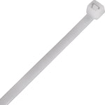 Abraçadeira de nylon branca Tradestar 4,8x300mm, pacote com 1000 unidades. Ideal para organizar e fixar cabos e fios em eletrônica, construção civil e outras aplicações. Durável, versátil e fácil de usar.