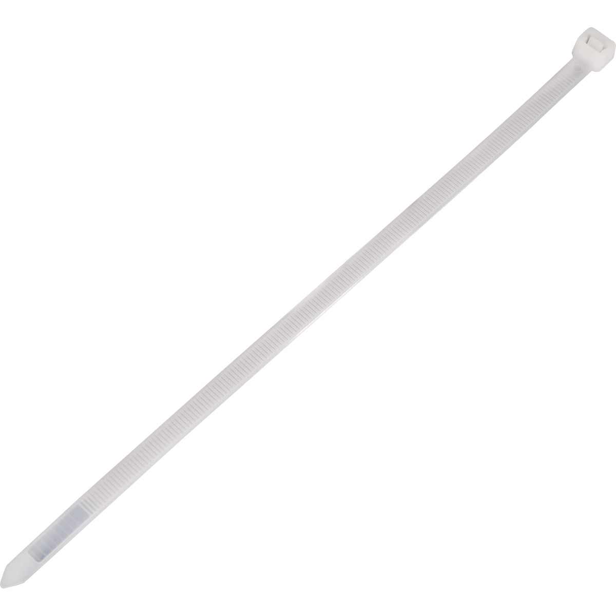 Abraçadeira de Nylon Enforca Gato 7,6x250mm Branca com 1000 unidades, ideal para organizar e fixar cabos e fios. Abraçadeiras Tradestar de alta resistência, durabilidade e versatilidade para eletrônica, construção, jardinagem e automotivo.