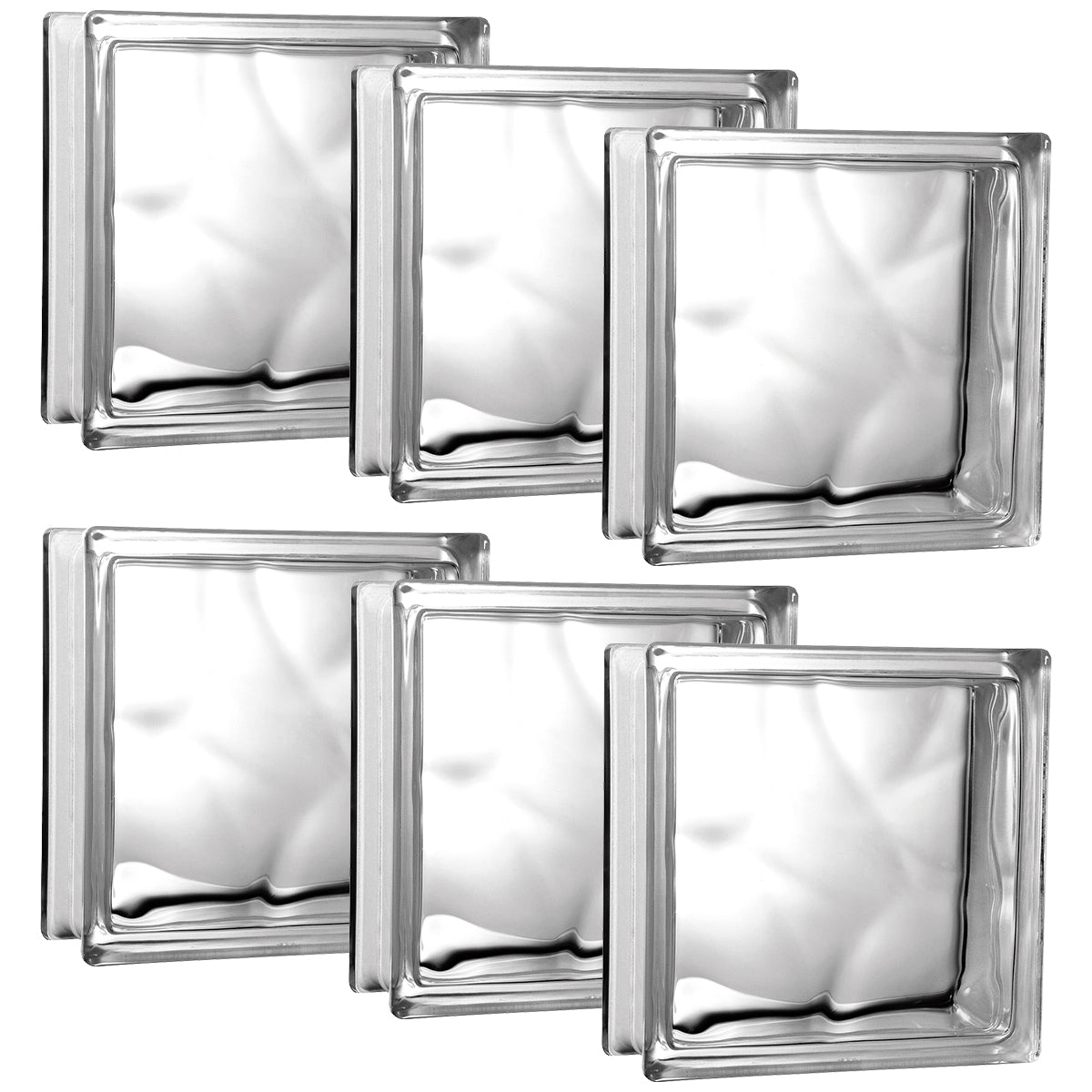 Kit 18 Tijolos Bloco de Vidro Transparente 19x19x8 Tradestar - Blocos de vidro transparentes para construção e decoração, ideais para divisórias, paredes e iluminação natural. Kit com 18 unidades, perfeito para projetos residenciais e comerciais. Tijolo de vidro incolor, com design moderno e alta durabilidade.
