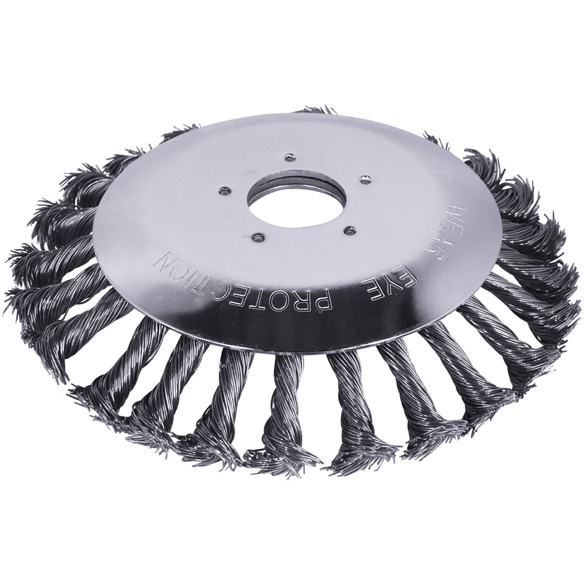 Kit 5 Escovas Para Roçadeira Stihl Disco Universal 6 Pol - Escova de aço torcido para limpeza de áreas pavimentadas, remoção de gramas e musgos. Ideal para roçadeiras, uso profissional em concreto, asfalto e pavers. 6 polegadas, 10.000 RPM.